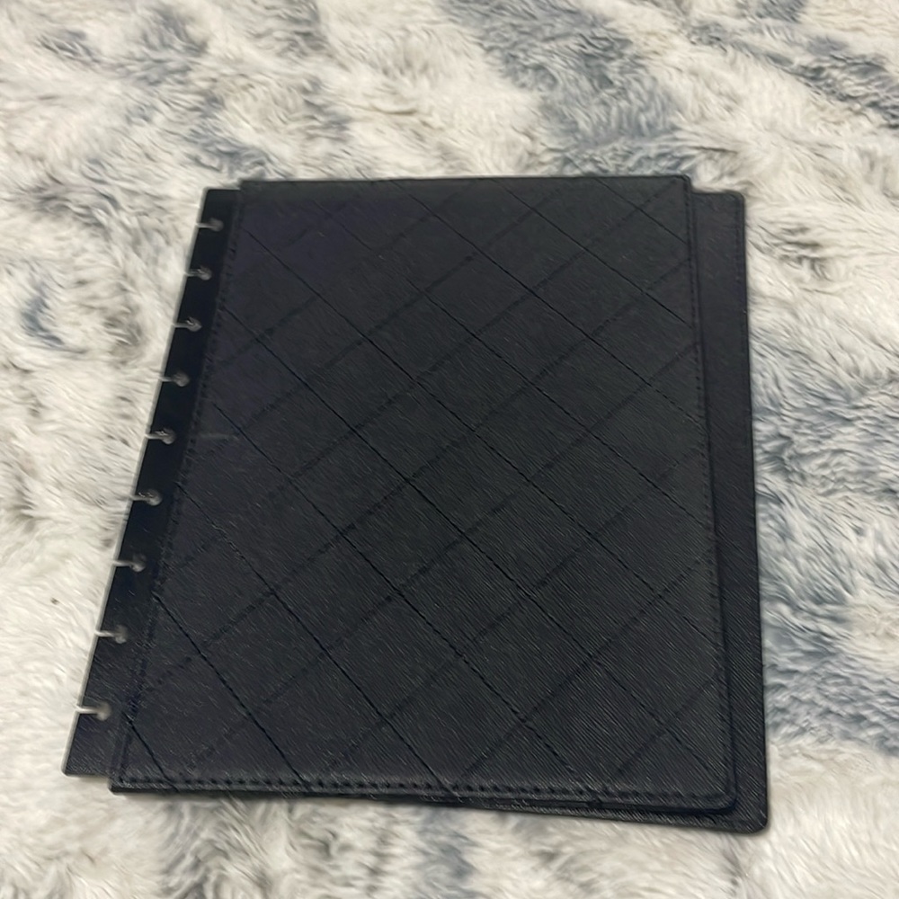 Happy Planner Black Snap on Covers Classic size